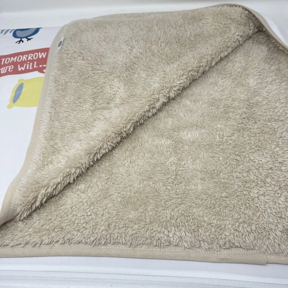 TerryTown Baby Blanket Reversible Sherpa Fleece‎ Bedtime Stars Nursery Security